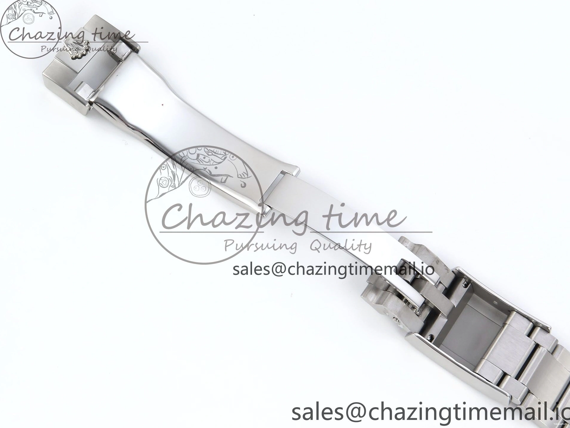 126506 1:1 Edition Ice Best SH4131 Daytona Strap V5 on Blue QF SS Dial Bracelet 0330